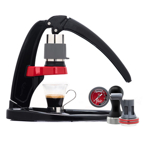 Flair Classic espresso machine with pressure gauge
