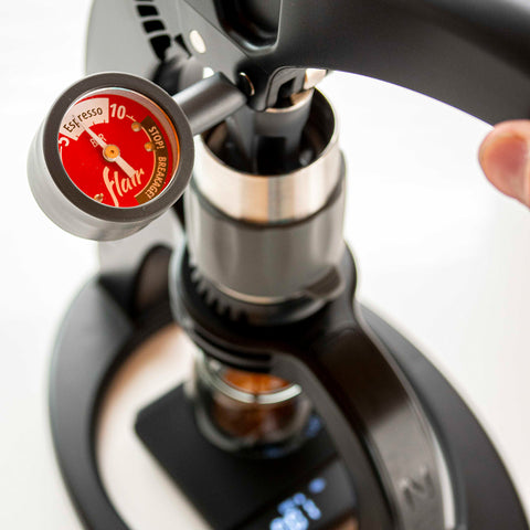 The Pressure Profiling in Espresso Extraction